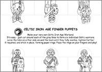 Iron Age Celtic Britain Activity Sheets for Kids