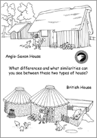 primary homework help saxons houses