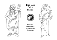 Iron Age Celts for Kids - The Nobles - Men, Women, and Children - Iron Age Celts  for Kids