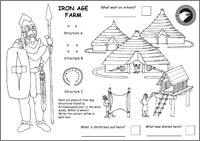 Iron Age Celtic Britain Activity Sheets for Kids