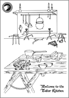 Tudor Kitchen Activity Sheet